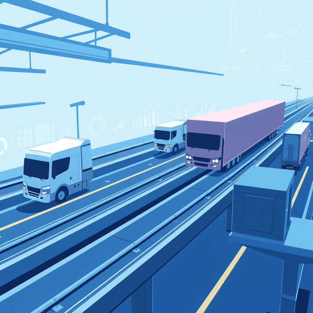 Logistics illustration