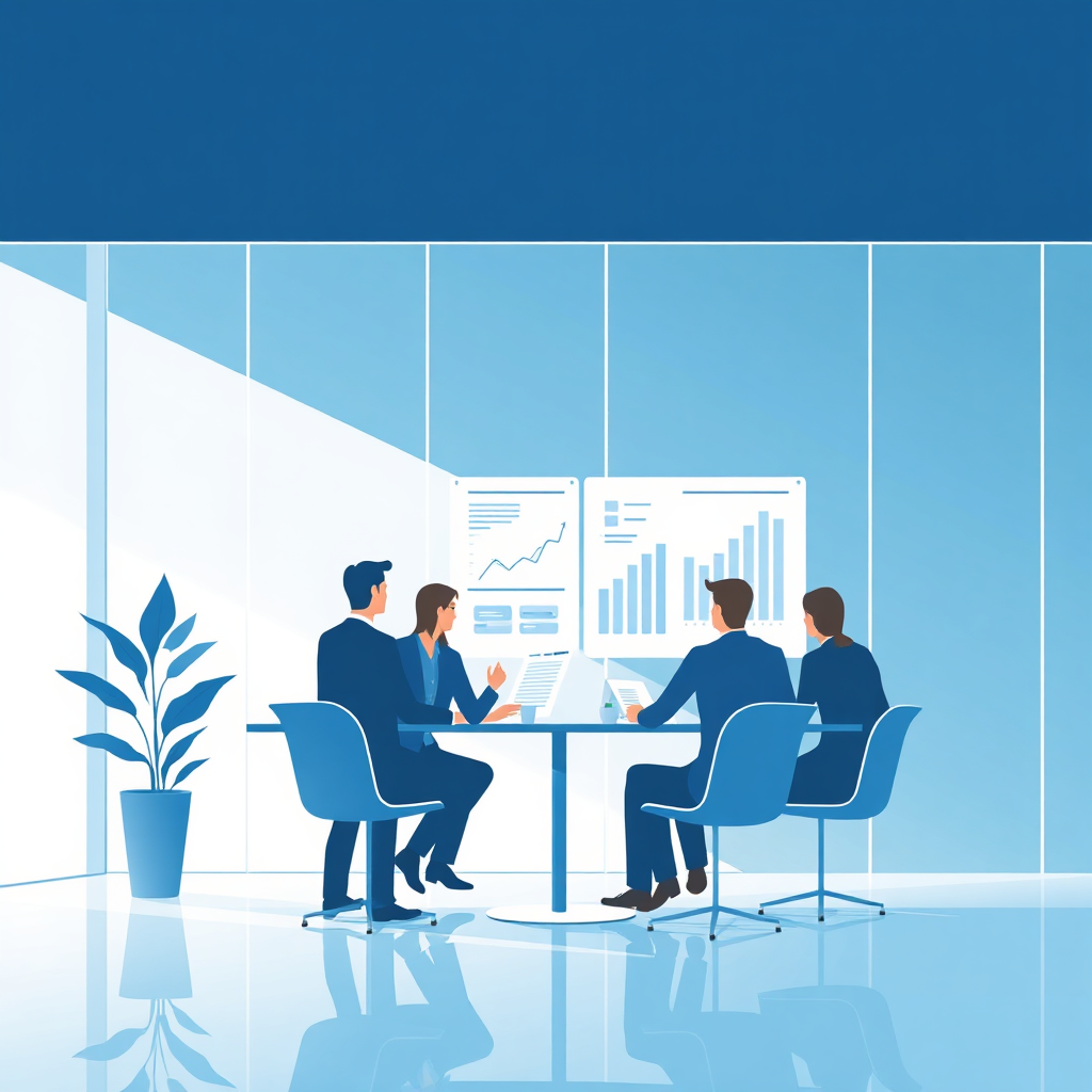 Consulting illustration